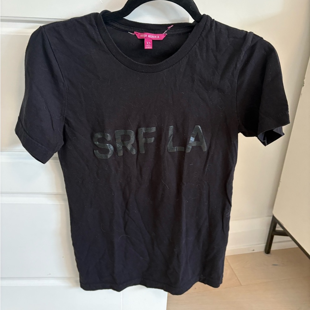 Heidi Merrick Black Graphic T-Shirt